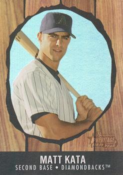 #209 Matt Kata - Arizona Diamondbacks - 2003 Bowman Heritage Baseball