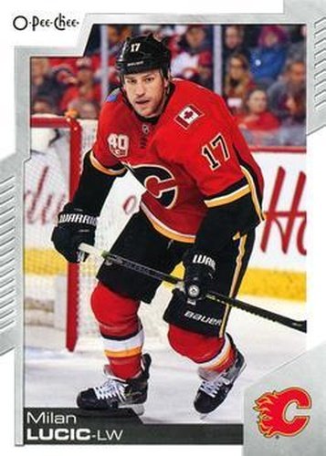 #209 Milan Lucic - Calgary Flames - 2020-21 O-Pee-Chee Hockey