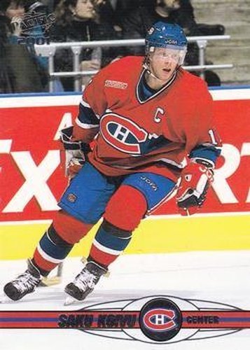 #209 Saku Koivu - Montreal Canadiens - 2000-01 Pacific Hockey