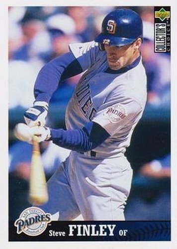 #209 Steve Finley - San Diego Padres - 1997 Collector's Choice Baseball
