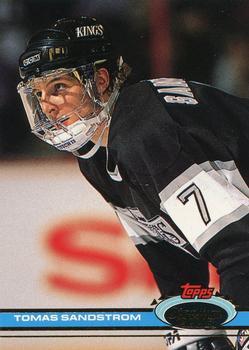 #209 Tomas Sandstrom - Los Angeles Kings - 1991-92 Stadium Club Hockey