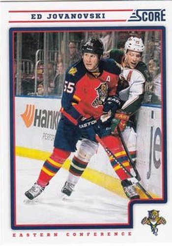 #209 Ed Jovanovski - Florida Panthers - 2012-13 Score Hockey