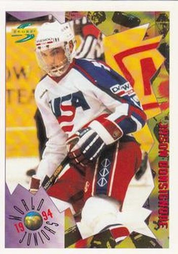 #209 Jason Bonsignore - USA - 1994-95 Score Hockey