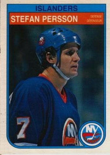 #209 Stefan Persson - New York Islanders - 1982-83 O-Pee-Chee Hockey