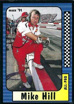 #209 Mike Hill - Junior Johnson & Associates - 1991 Maxx Racing