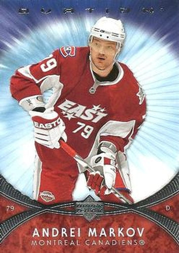 #209 Andrei Markov - Andrei Markov - 2007-08 Upper Deck Ovation Hockey