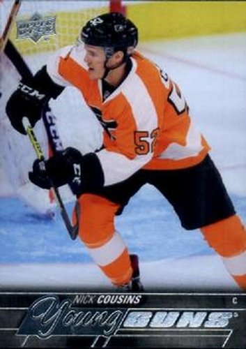 #209 Nick Cousins - Philadelphia Flyers - 2015-16 Upper Deck Hockey