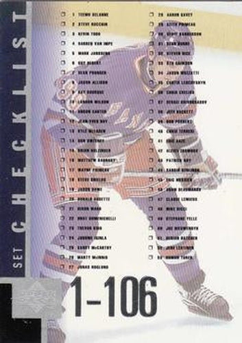 #209 Wayne Gretzky - New York Rangers - 1997-98 Upper Deck Hockey
