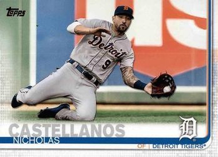 #209a Nicholas Castellanos - Detroit Tigers - 2019 Topps Baseball