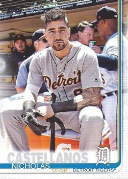#209b Nicholas Castellanos - Detroit Tigers - 2019 Topps Baseball
