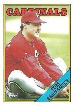 #20T Tom Brunansky - St. Louis Cardinals - 1988 Topps Traded Baseball