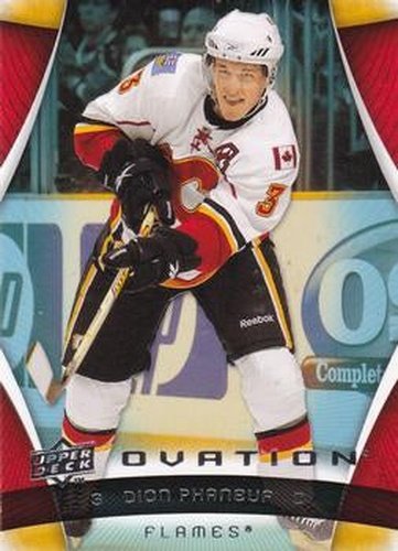 #20 Dion Phaneuf - Calgary Flames - 2009-10 Upper Deck Ovation Hockey