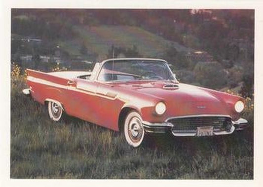 #20 Thunderbird 1957 - 1991 Panini Dream Cars