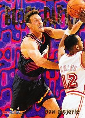 #20 Dan Majerle - Phoenix Suns - 1995-96 Hoops Basketball - Block Party