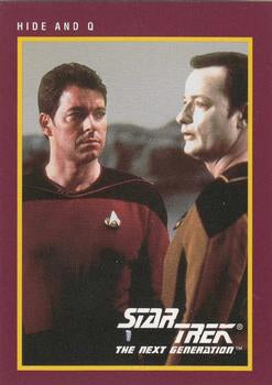 #20 Hide and Q - 1991 Impel Star Trek 25th Anniversary