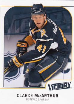 #20 Clarke MacArthur - Buffalo Sabres - 2009-10 Upper Deck Victory Hockey