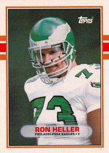 #20T Ron Heller - Philadelphia Eagles - 1989 Topps Traded Football