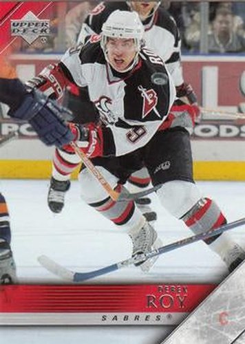 #20 Derek Roy - Buffalo Sabres - 2005-06 Upper Deck Hockey