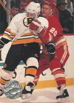 #20 Gary Suter - Calgary Flames - 1991-92 Pro Set Platinum Hockey