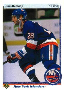 #20 Don Maloney - New York Islanders - 1990-91 Upper Deck Hockey