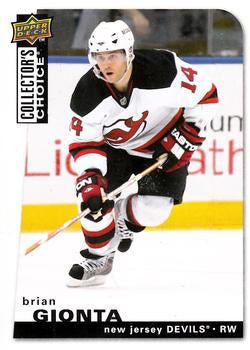 #20 Brian Gionta - New Jersey Devils - 2008-09 Collector's Choice Hockey