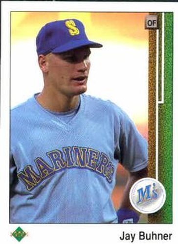 #220 Jay Buhner - Seattle Mariners - 1989 Upper Deck Baseball