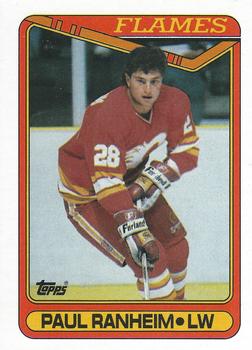 #20 Paul Ranheim - Calgary Flames - 1990-91 Topps Hockey