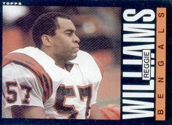 #220 Reggie Williams - Cincinnati Bengals - 1985 Topps Football