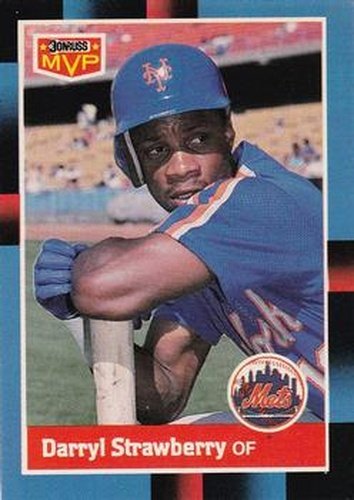 #BC-20 Darryl Strawberry - New York Mets - 1988 Donruss Baseball - Bonus MVP's