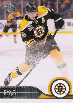#20 David Krejci - Boston Bruins - 2014-15 Upper Deck Hockey