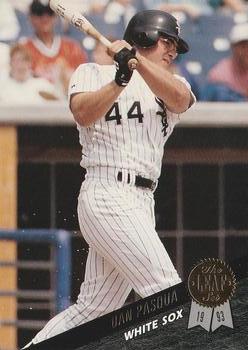 #20 Dan Pasqua - Chicago White Sox - 1993 Leaf Baseball