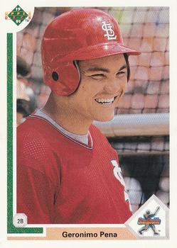 #20 Geronimo Pena - St. Louis Cardinals - 1991 Upper Deck Baseball