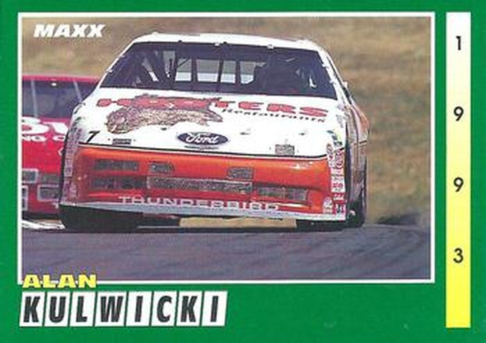 #20 Alan Kulwicki's Car - AK Racing - 1993 Maxx Racing