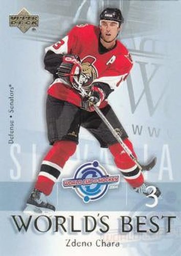 #WB20 Zdeno Chara - Ottawa Senators - 2004-05 Upper Deck Hockey - World's Best