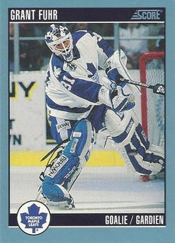#20 Grant Fuhr - Toronto Maple Leafs - 1992-93 Score Canadian Hockey