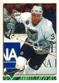 #20 Zarley Zalapski - Hartford Whalers - 1993-94 O-Pee-Chee Premier Hockey