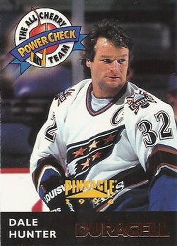#DC20 Dale Hunter - Washington Capitals - 1996-97 Duracell All-Cherry Team Hockey