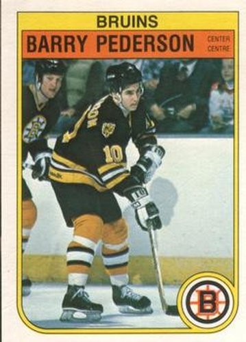 #20 Barry Pederson - Boston Bruins - 1982-83 O-Pee-Chee Hockey