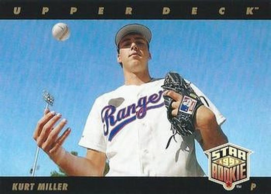 #20 Kurt Miller - Texas Rangers - 1993 Upper Deck Baseball