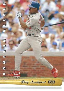#HR20 Ray Lankford - St. Louis Cardinals - 1993 Upper Deck Baseball - Home Run Heroes