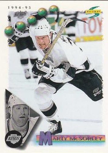 #20 Marty McSorley - Los Angeles Kings - 1994-95 Score Hockey