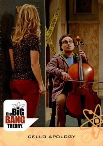 #20 Cello Apology - 2016 Cryptozoic The Big Bang Theory Seasons 6 & 7