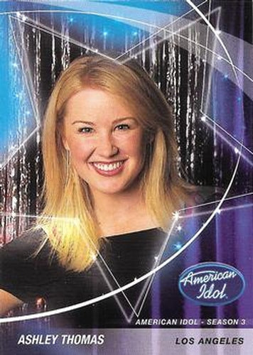 #20 Ashley Thomas - Los Angeles - 2004 Fleer American Idol Season 3