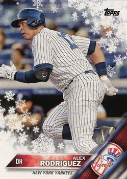 #HMW20 Alex Rodriguez - New York Yankees - 2016 Topps Holiday Baseball