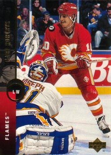 #20 Gary Roberts - Calgary Flames - 1994-95 Upper Deck Hockey