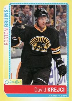 #S-DK David Krejci - Boston Bruins - 2013-14 O-Pee-Chee Hockey - Stickers