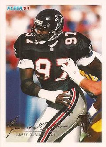 #20 Jumpy Geathers - Atlanta Falcons - 1994 Fleer Football