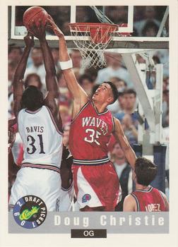 #20 Doug Christie - Pepperdine Waves - 1992 Classic Draft Basketball