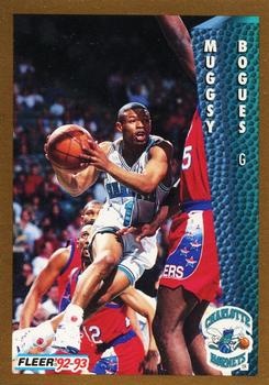 #20 Muggsy Bogues - Charlotte Hornets - 1992-93 Fleer Basketball
