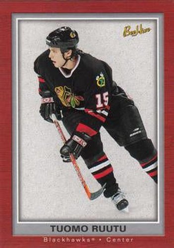 #20 Tuomo Ruutu - Chicago Blackhawks - 2005-06 Upper Deck Beehive Hockey